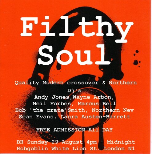 free all-dayer london n1 bh sunday 29th aug 4pm - midnight