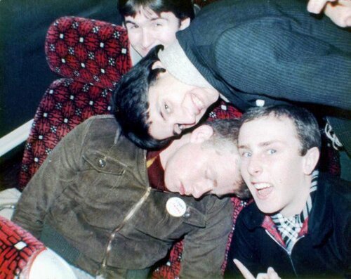 en route to wigan 1979