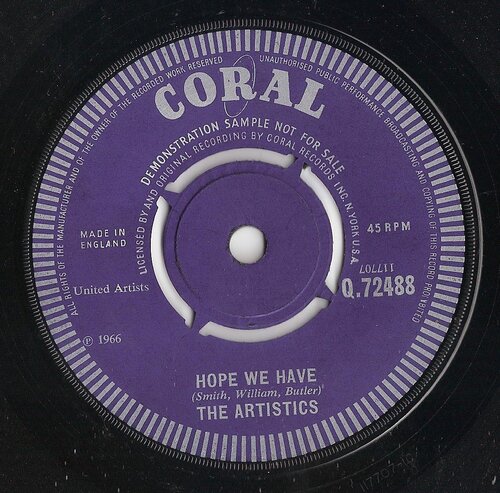 coral uk - artistics - hope we have