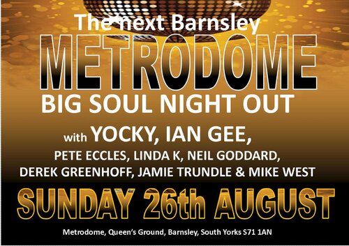 the metrodome 26th august 2012