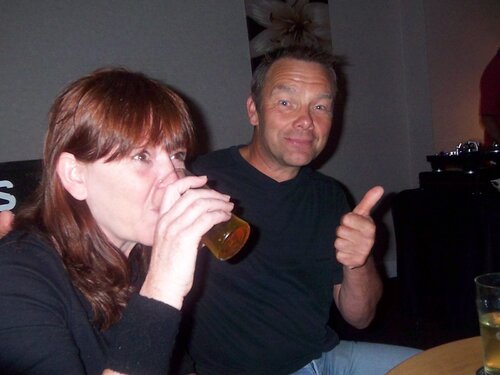 elaine and wosname at totton lol
