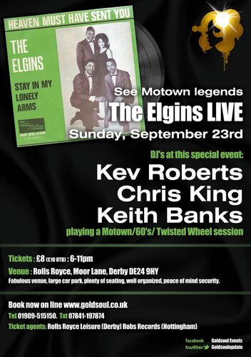 elgins in derby sept 23