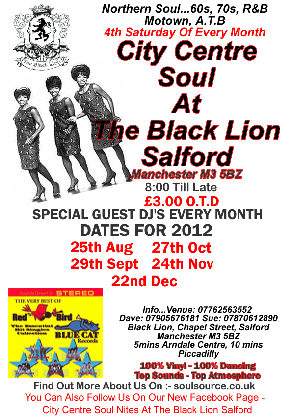City Centre Soul At The Black Lion Salford