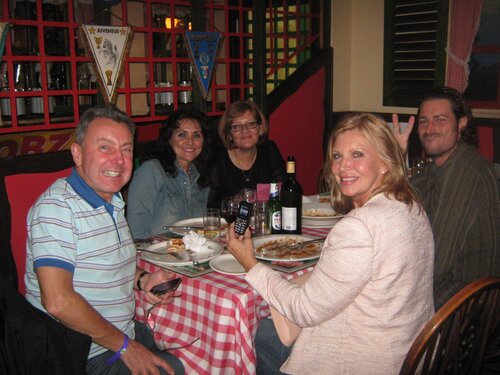 with dave, wendy, judith & julian