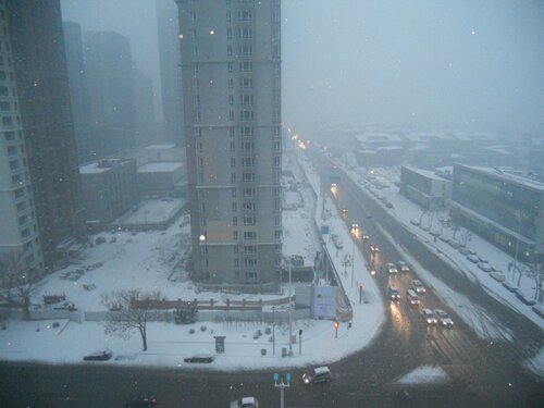 snowy day