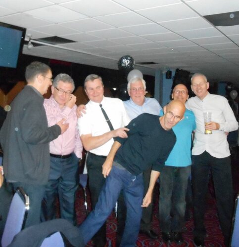 bernie, jess, steve, colin, steve, kenny & gelly