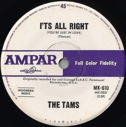 the tams   its all right
