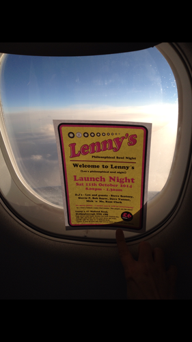 lenny's flying high!