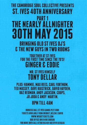 st ives nearly all nighter may 30th
