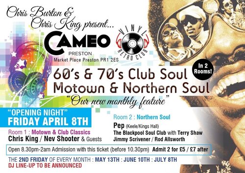 blackpool soul club 3rd anniversary night