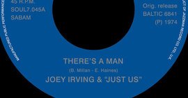 cover Joey Irving & Just Us - There's a Man on SOUL7