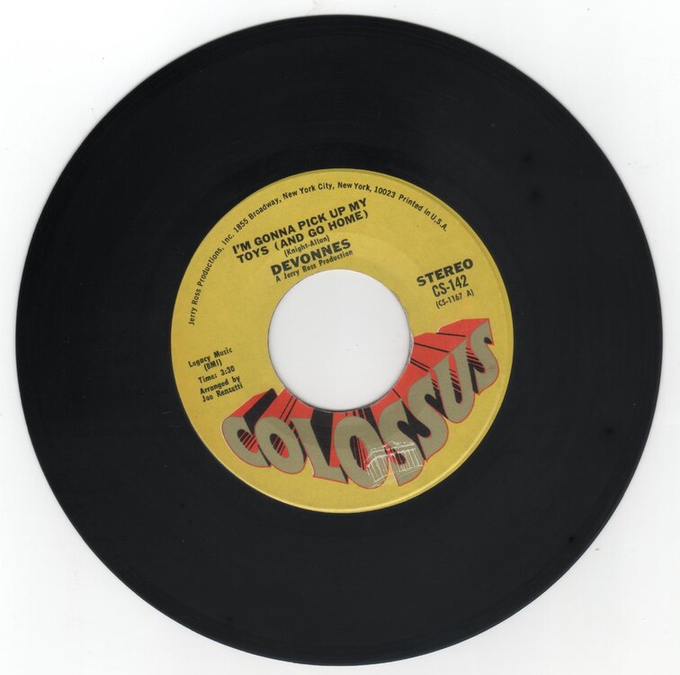 The Devonnes - I'm Gonna Pick Up My Toys 001.jpg