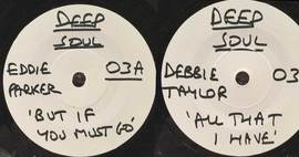 Eddie Parker - But If You Must Go - Deep Soul 45 image