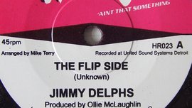 cover Jimmy Delphs - The Flip Side - Now Out - Only on Hayley Records