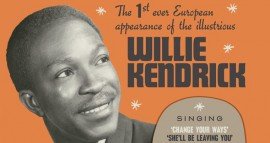 cover Cleethorpes Weekender 2018 - Artist Announced - Willie Kendrick