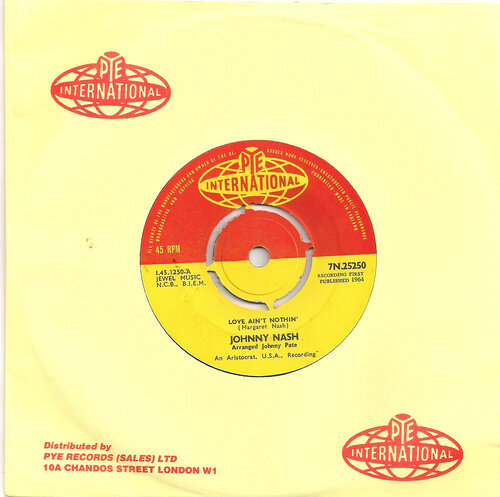 Johnny Nash Love Ain't nothin' Pye Int 7N.25250 1964 e.jpg