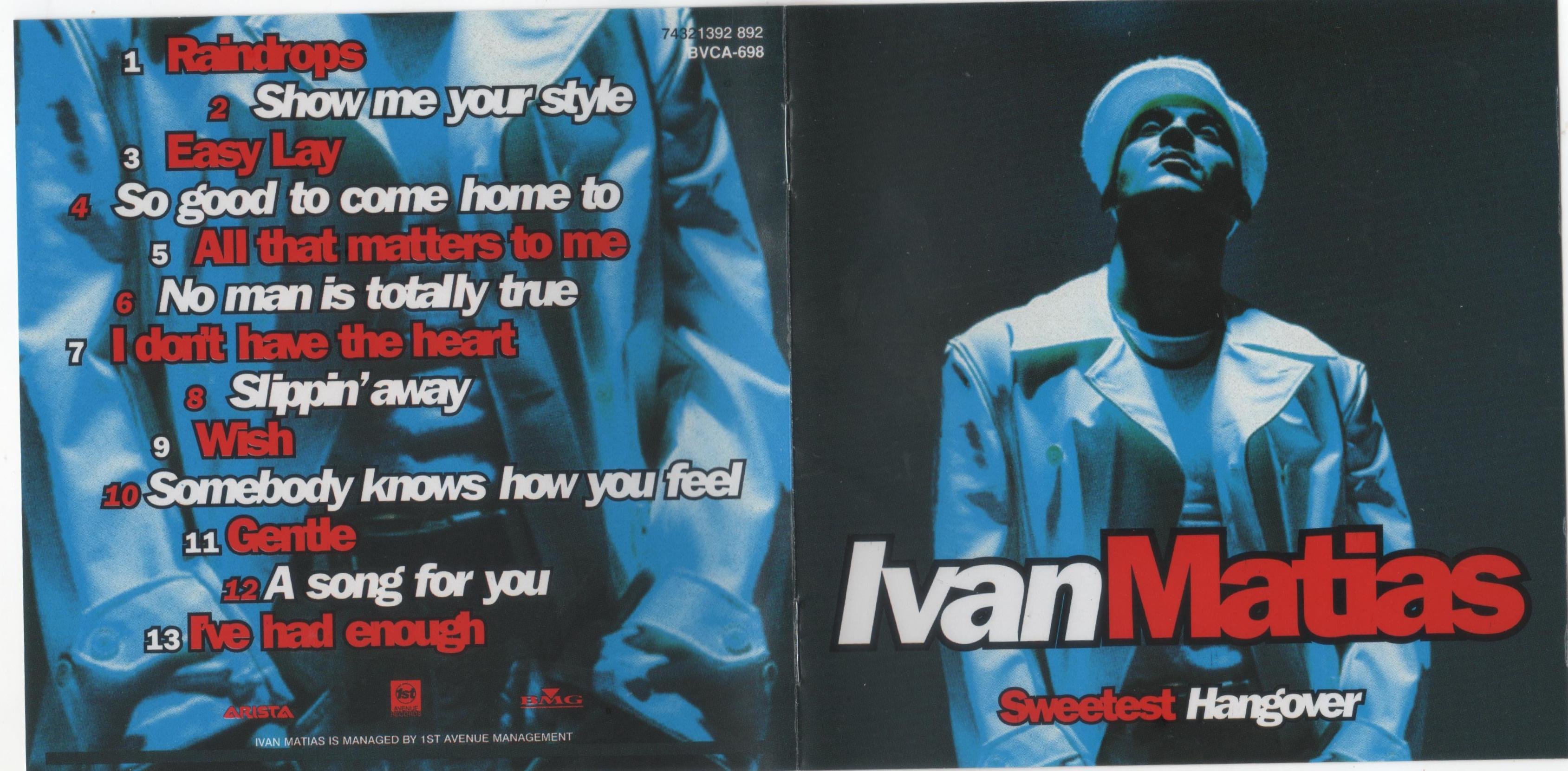【25％OFF】 Ivan Matias - Sweetest Hangover (Cd Japanese Only - Soul Source 洋楽
