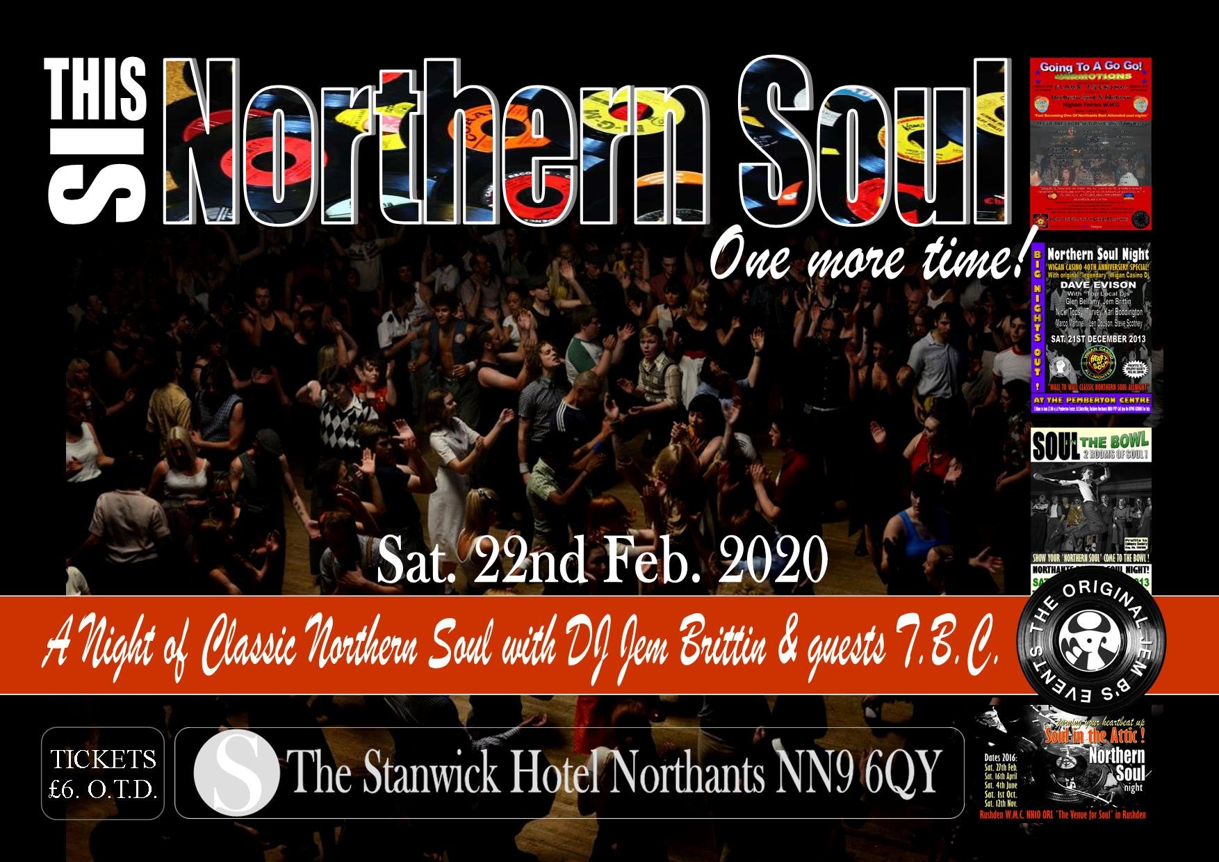 Classic Northern Soul At The Stanwick Hotel