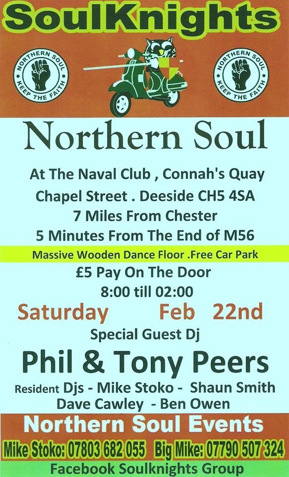 Soulknights Monthly Event Guests Phil  Tony Peers