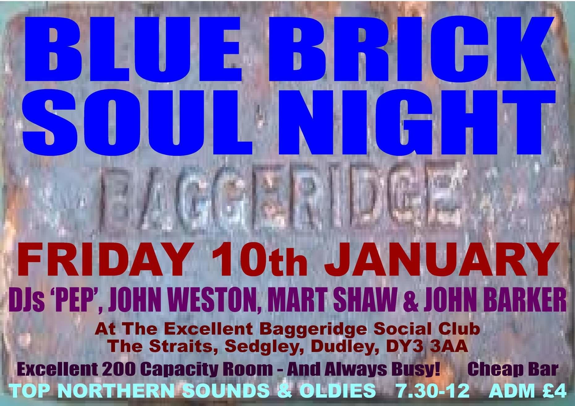 Baggeridge Blue Brick Soul Night