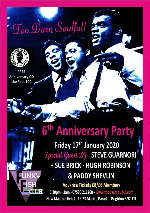 Too Darn Soulful The 6th Anniversary