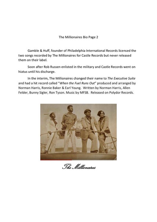 soul The Millionaires Bio 2