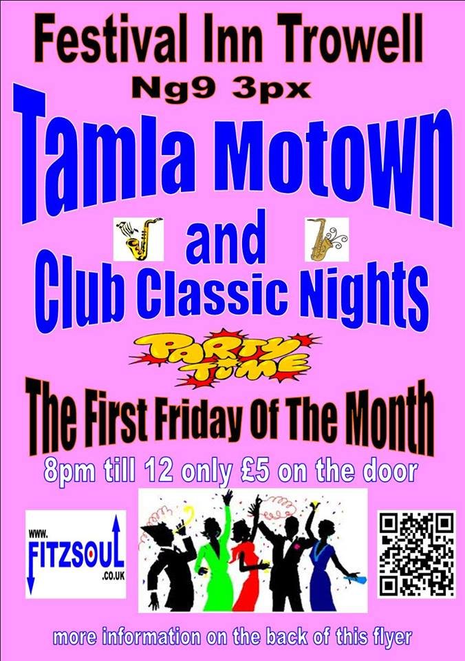 Tamla Motown  60s 70s Club Classic Night Cancelled