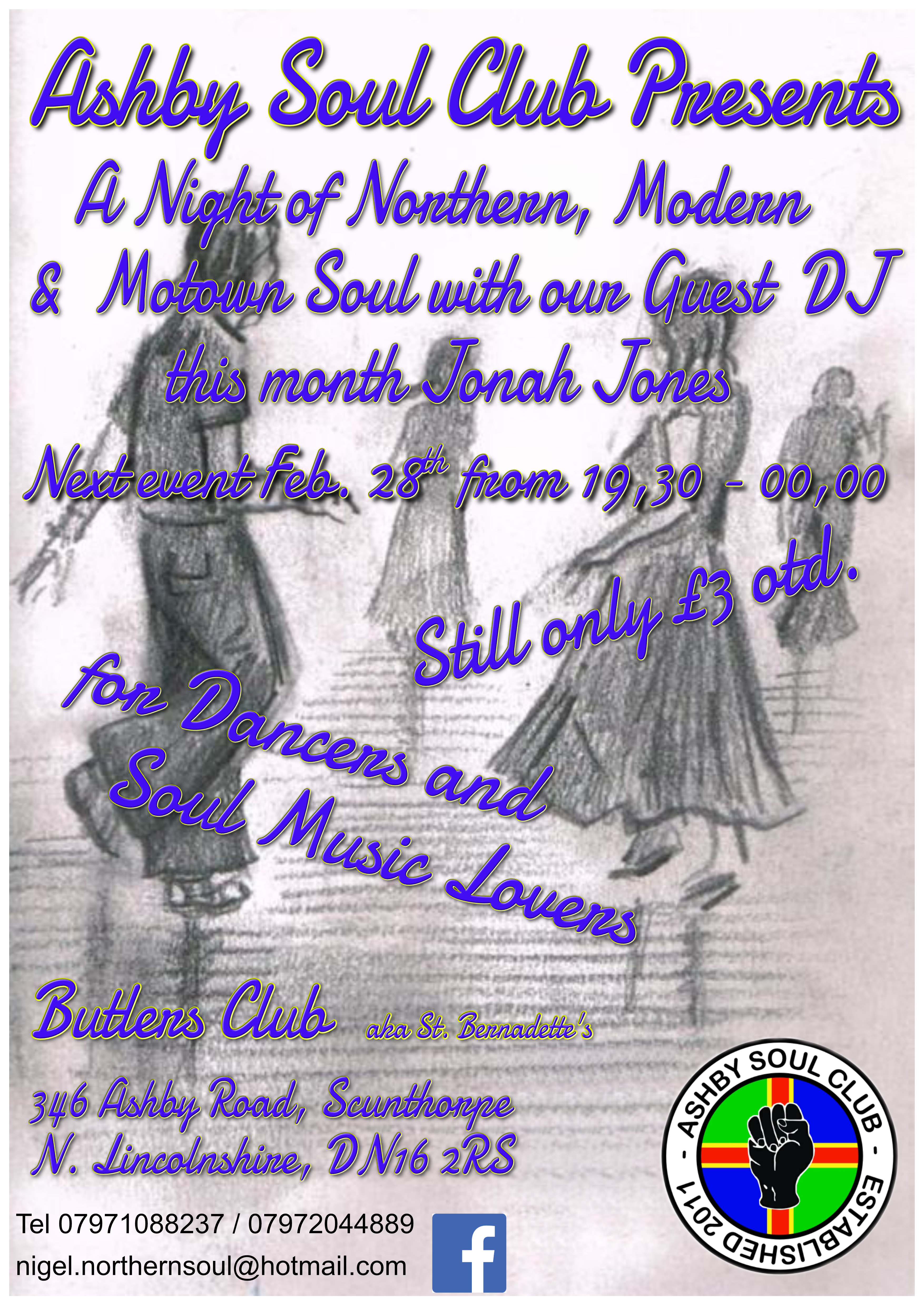 Scunthorpe Northern Motown Modern Soul Night