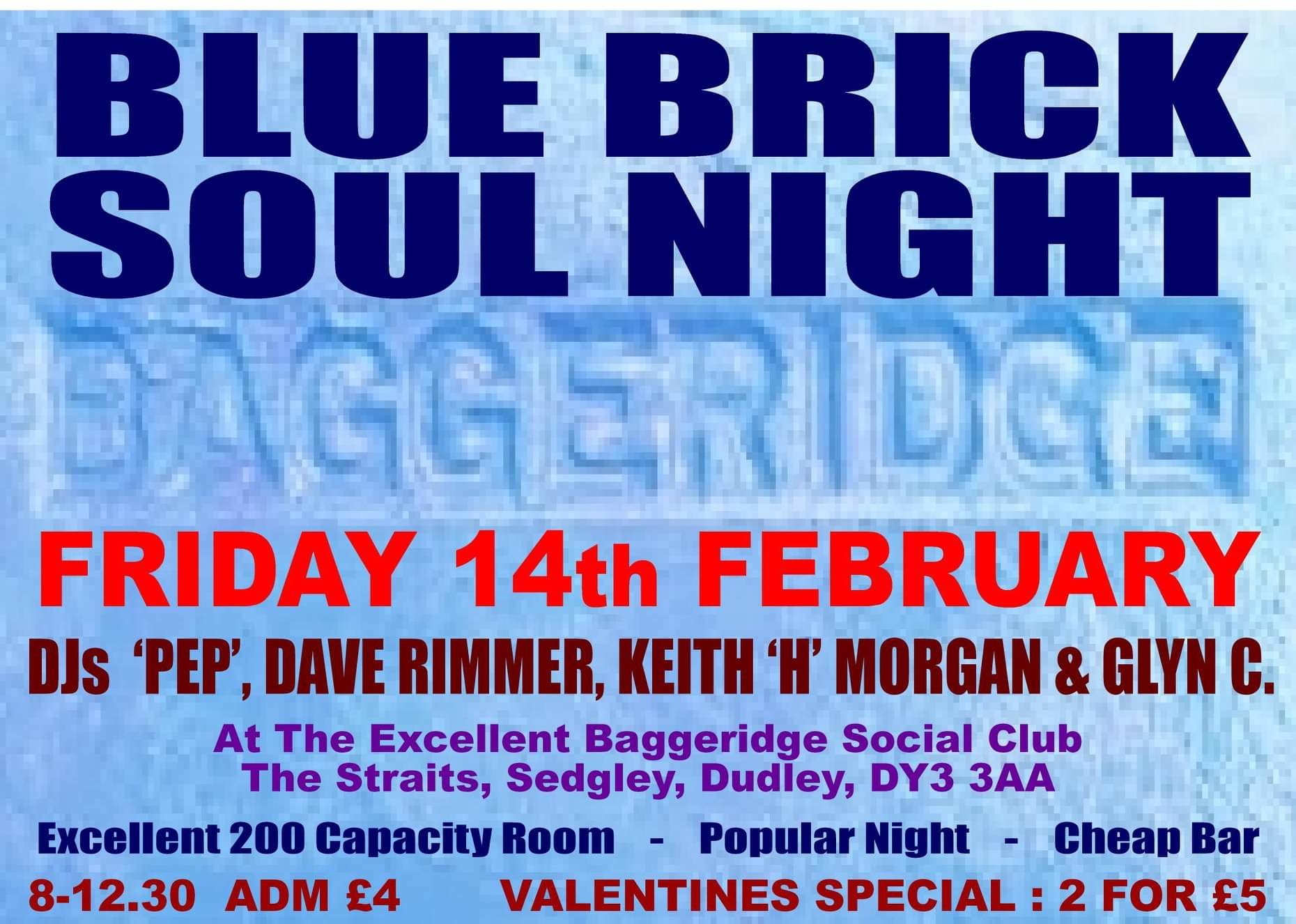Baggeridge Blue Brick Soul Night