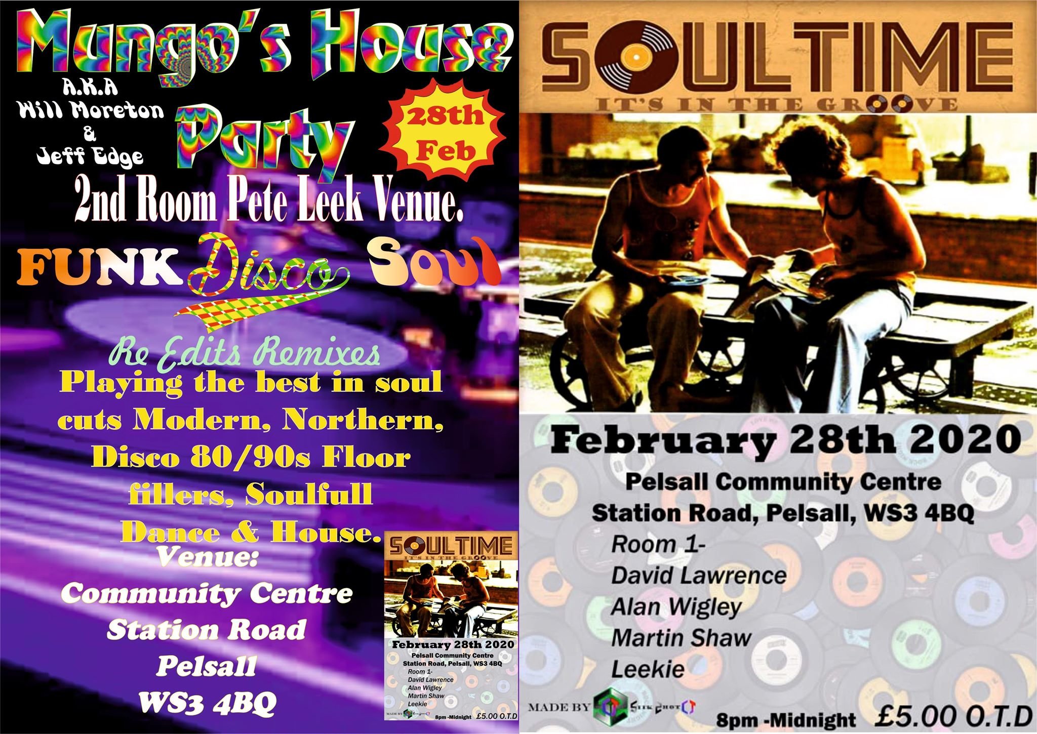 Soultime Mungos House Party  Pelsall