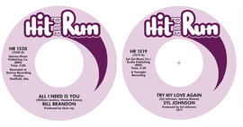 Hit and Run - New 45s from Syl Johnson & Bill Brandon image
