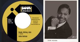 Eddie Holman - Ready Willing Able -  Soul Direction 45 Release image