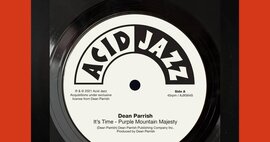 Dean Parrish - It's Time - Purple Mountain Majesty - Acid Jazz 45 image