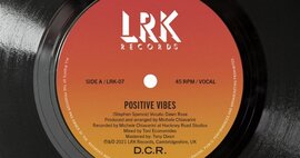 New Modern Soul 45 - D.C.R. - Positive Vibes/Positive Vibes (Instrumental) - LRK Records image