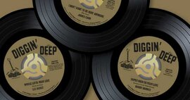 Three Incredible Titles from Diggin' Deep! - JAMES CARR - LEE HURST - BOBBY BARNES image