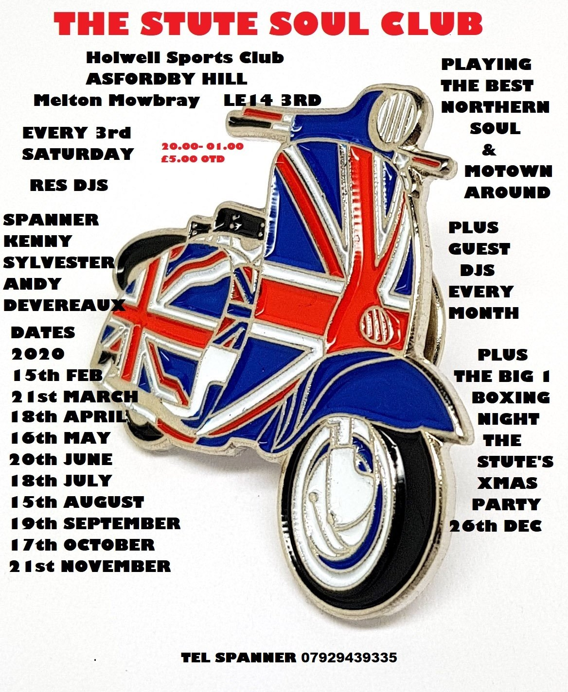 Stute Soul Club 21st Aug
