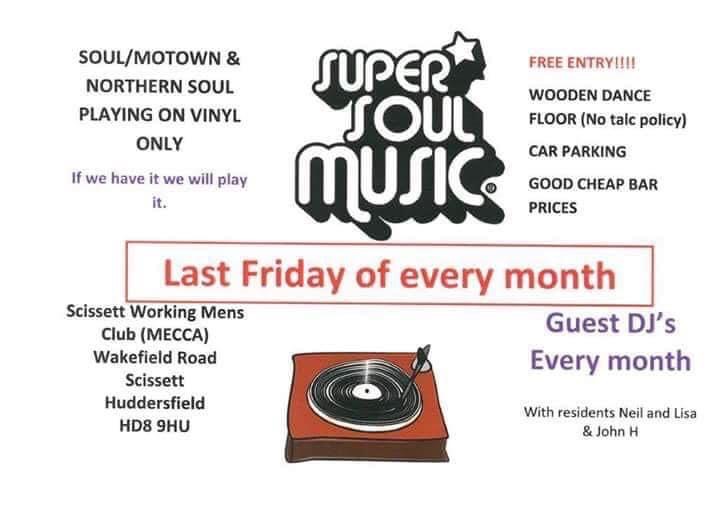 Scissett Mecca Soul Night