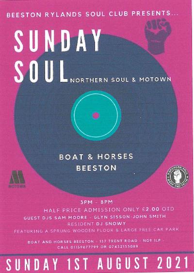 Sunday Northern Soul  Motown Session