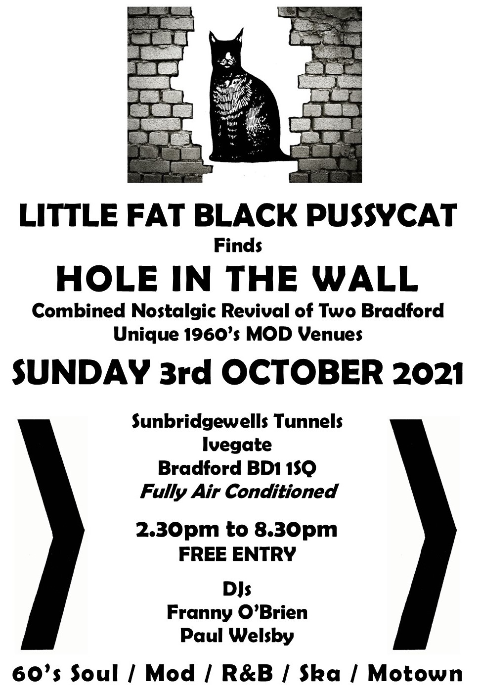 Little Fat Black Pussy Cat Hole In The Wall Revival