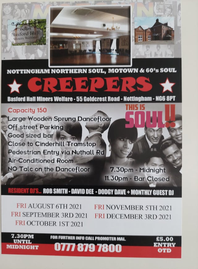Nottingham Northern Soul And Motown