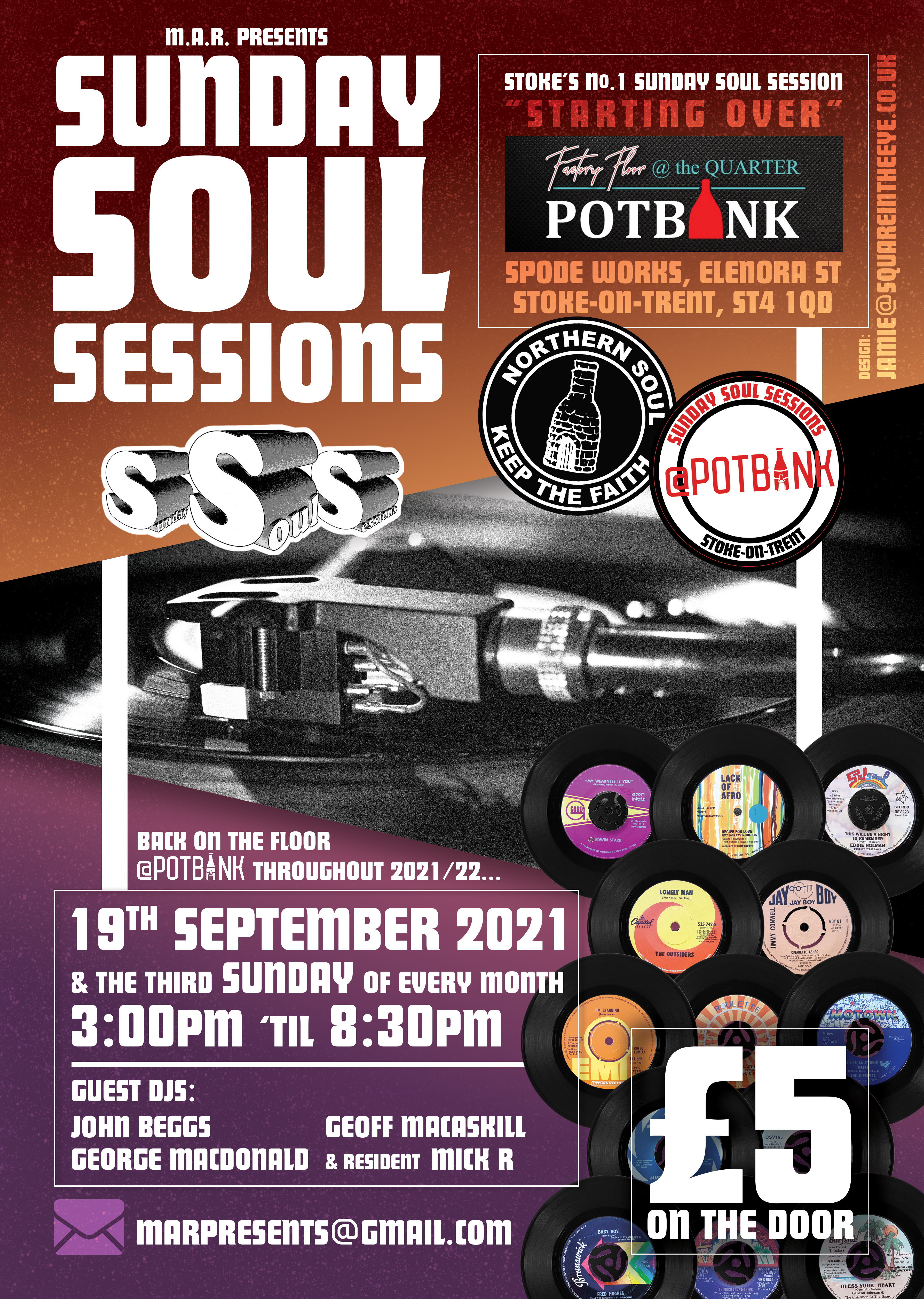 Sunday Soul Sessions Potbank