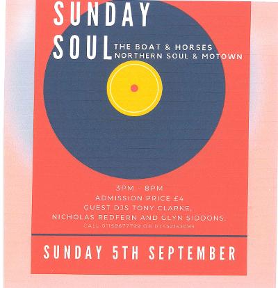 Sunday Northern Soul  Motown Session