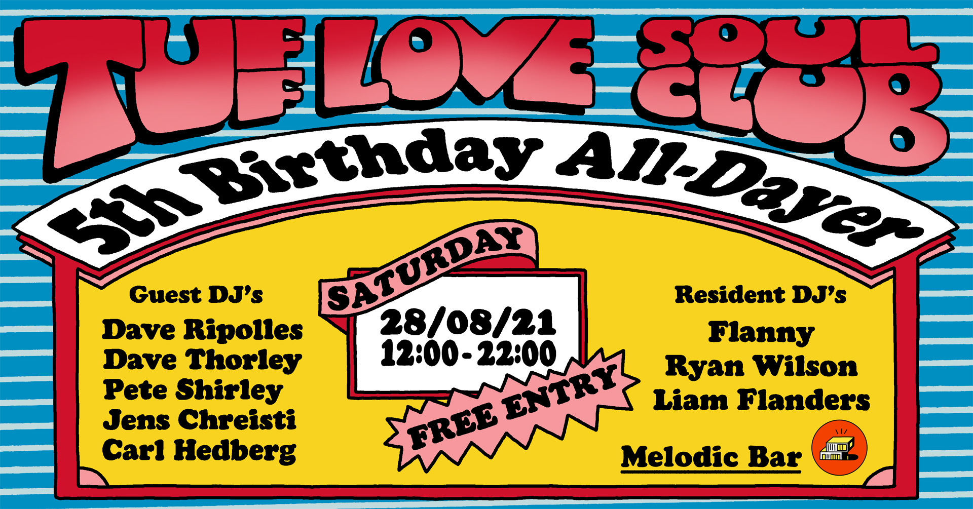 Tuff Love Soul Club 5th Birthday Alldayer