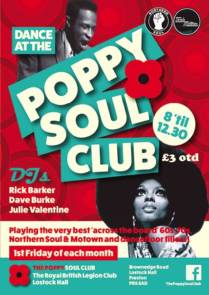 Poppy Soul Club Change Of Venue