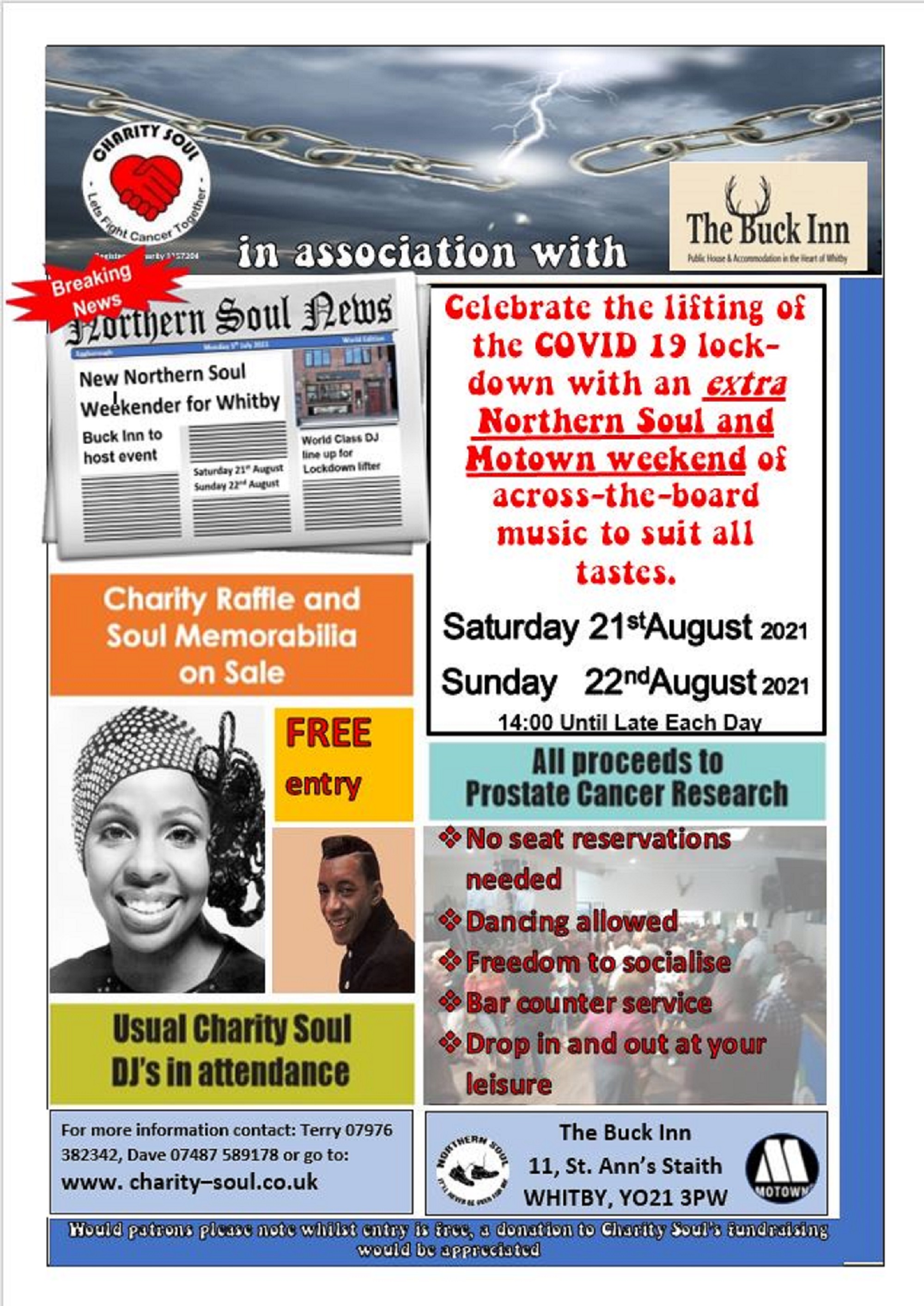 Charity Soul The Buck Inn Extra Weekender