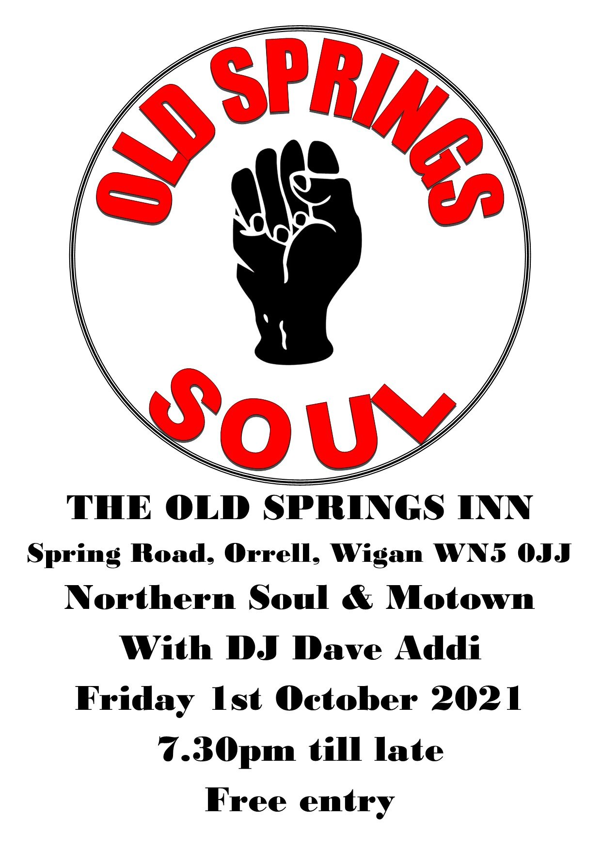 Old Springs Soul Night
