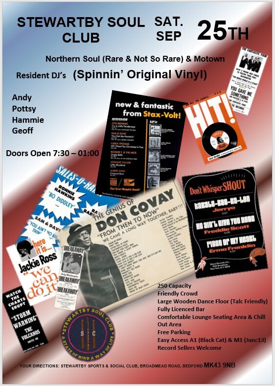 Stewartby Soul Night Nr Bedford  Stewartby Beds