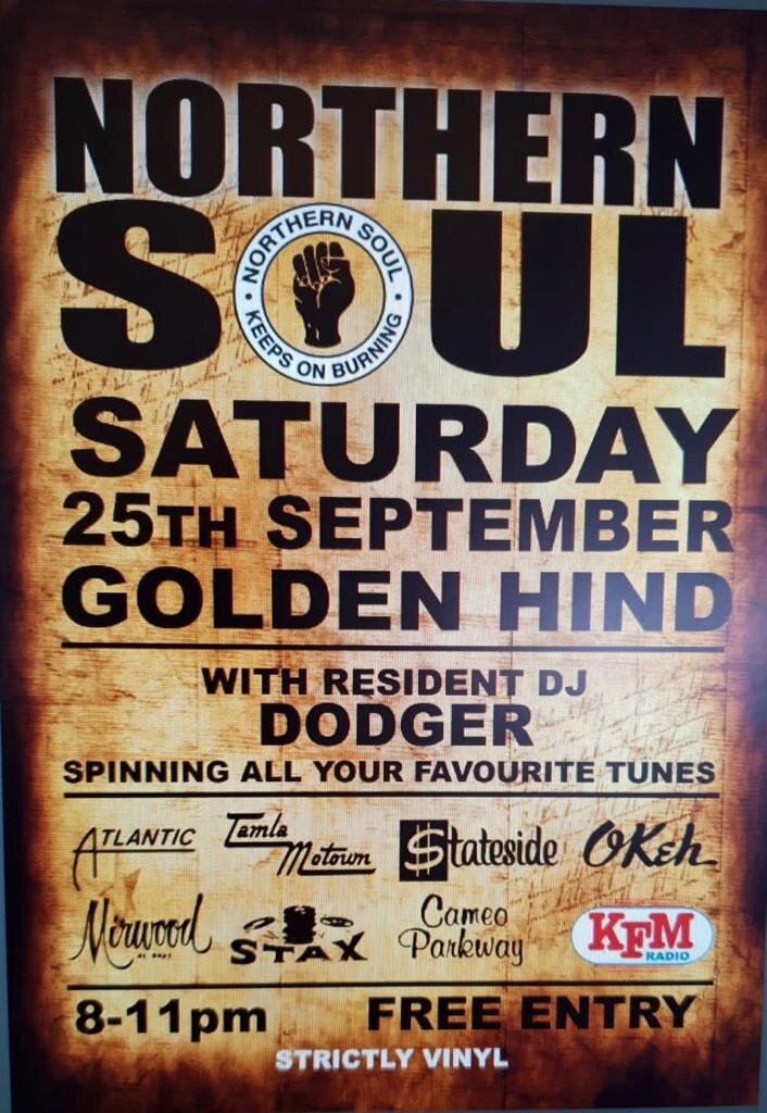 Stockport Northern Soul Golden Hind Offerton
