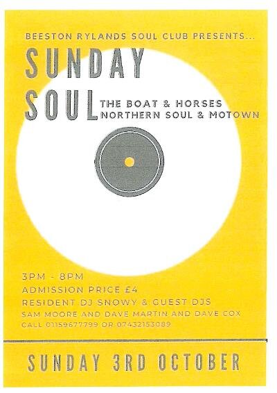 Sunday Northern Soul  Motown Session
