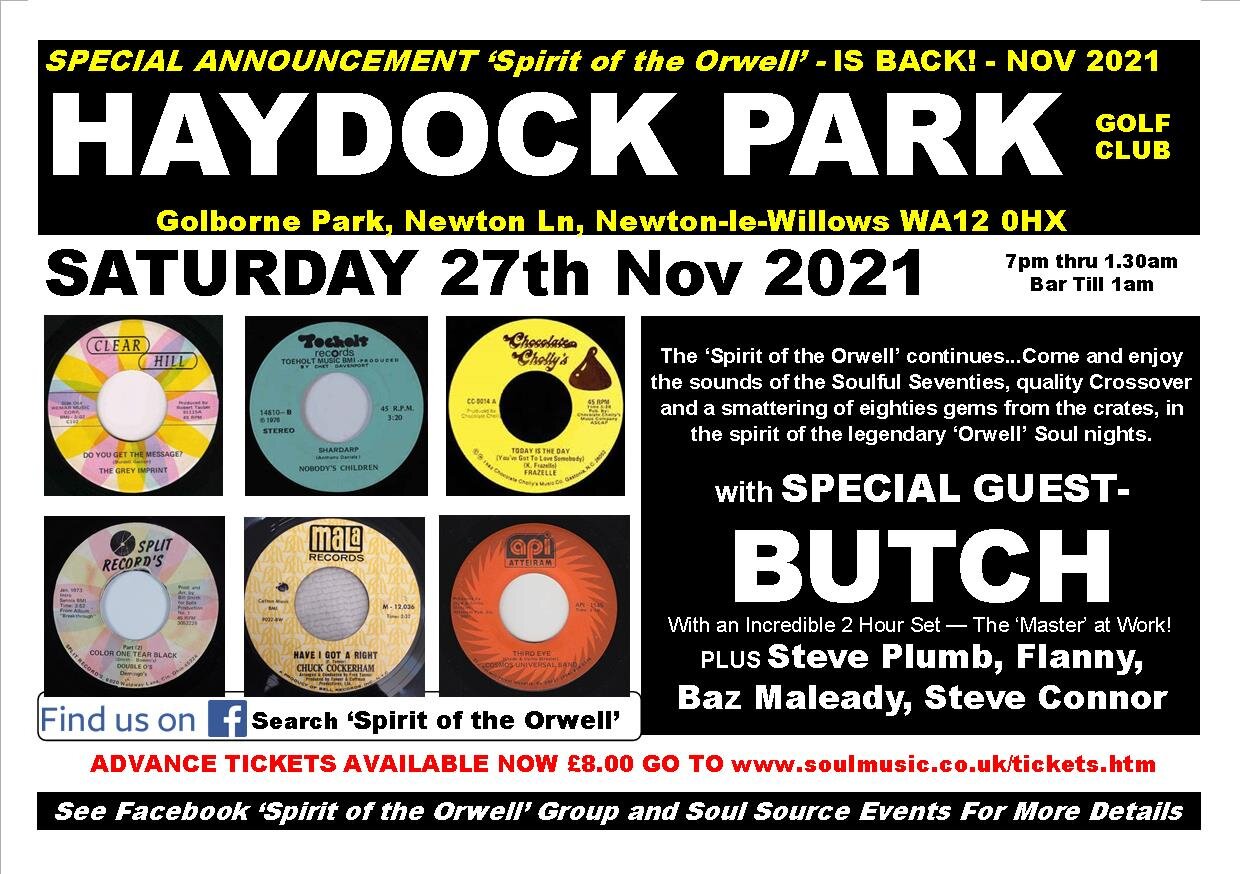 Spirit Of The Orwell  Guest  Butch  Haydock Golf Club
